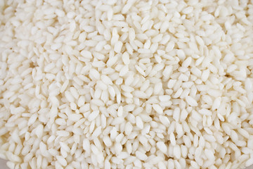 Rice isolated on white background