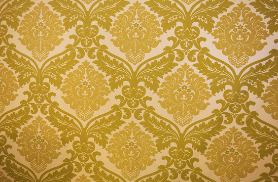 Background texture of vintage style wallpaper decoration