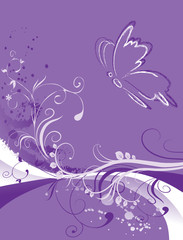 Fototapeta na wymiar floral background. vector illustration for design