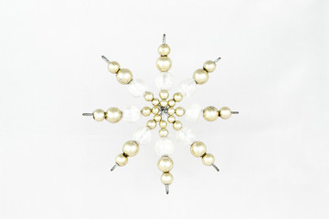 stern, weihnachtsstern, weihnachten, weiß, silber, gold