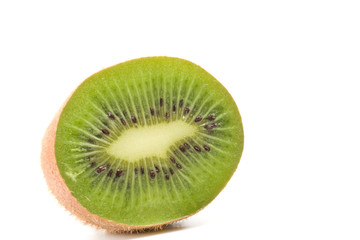 Half of kiwi fruit
