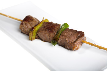 nice fresh food isolated on the white