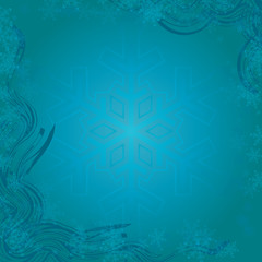 Snowflake background