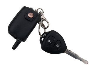 The car ignition key