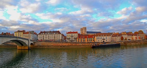 Obraz premium Quais de Saône.