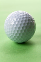Golf Ball close up shot