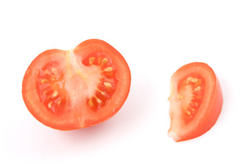 Fresh tomatoes isolated