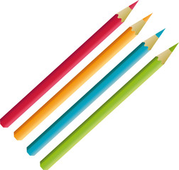 Crayons de couleurs SVG - Vectoriel