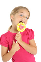 enfant avec sucette