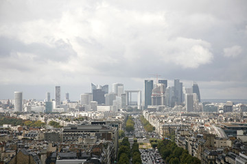 Fototapeta na wymiar Blick über Paris