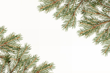 Dekoration aus Tannenzweigen 2