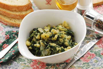 Bietole alla dalmata - Contorni - Cucina della Dalmazia