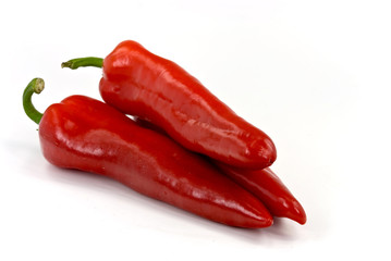 rote paprika-freigestellt