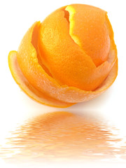 Naklejka na ściany i meble pelure d'pomarańczowy