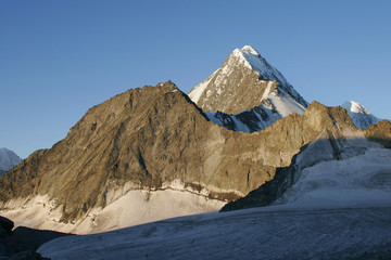 Ice field. Altai.