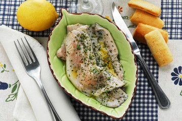 Filetti di trota alla grappa e limone - Secondi di pesce - T A A
