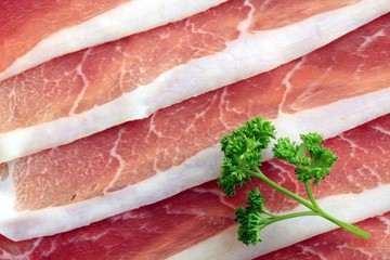 Ham and parsley