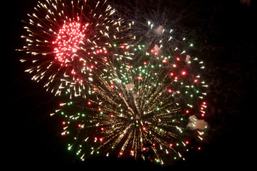 Fourth of July Fireworks in Harwich, Cape Cod