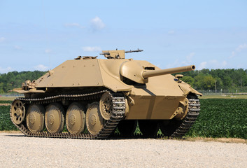 Fototapeta premium World War II era heavy armored tank