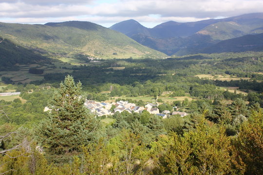 Village de montagne,Le bousquet