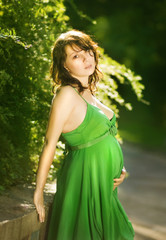 Obraz na płótnie Canvas Pregnant beauty