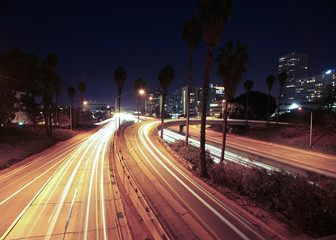 Freeway Nightscape