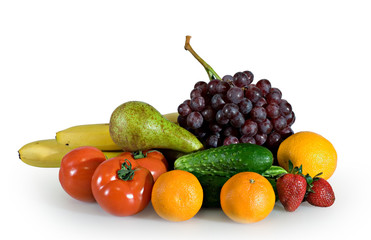 warm color fruits