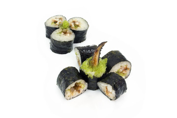 sushi rolls