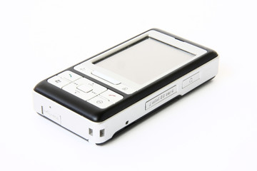 smartphone isolated on white