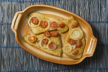 baked swordfish