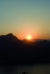 Sonnenuntergang am Gardasee