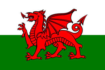 Bandiera Galles