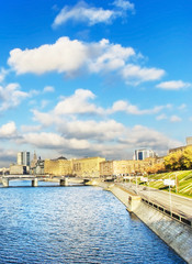 quay of the moscow