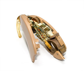 Damaged analog hearing aid