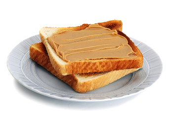 peanut butter toast