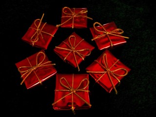 Sept cadeaux