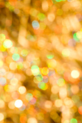 Christmas background with glowing lights