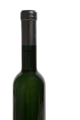 Bottle of wine isolated
