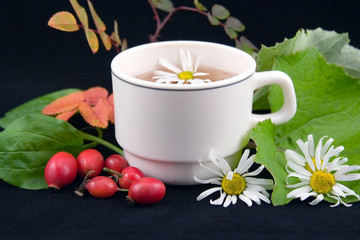 medicinal decoction with different plants