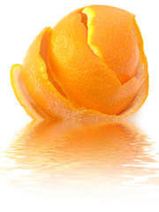 Fototapeta na wymiar skórka pomarańczowa