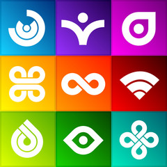 Vector Abstract logos