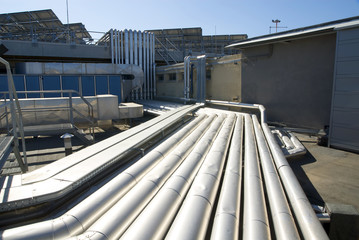 Fototapeta premium technology on the roof
