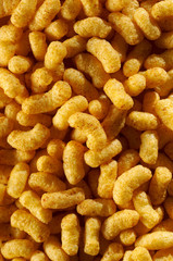 Detail of corn flips