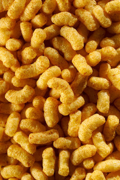 Detail of corn flips