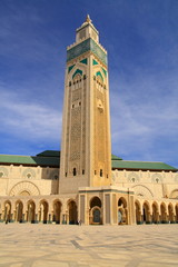 Hassan II Mosque in Casablanca, Morocco