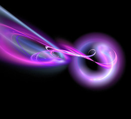 Glowing Abstract Sphere