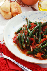 Fagiolini in rosso - Contorni ricette della Lombardia