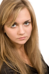 Naklejka premium strict woman