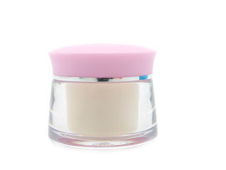 face cream  isolated on white background