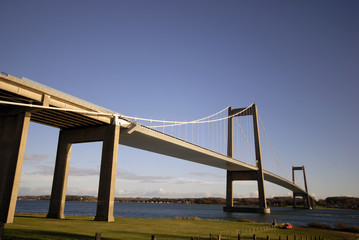 Suspension Bridge in Denmark